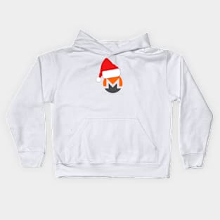 Monero Christmas Cryptocurrency Kids Hoodie